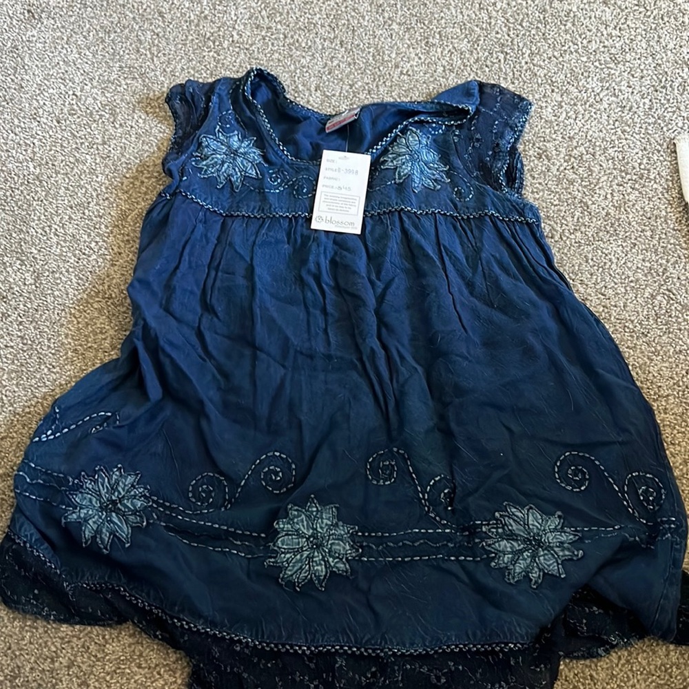 Blue baby doll medium never worn